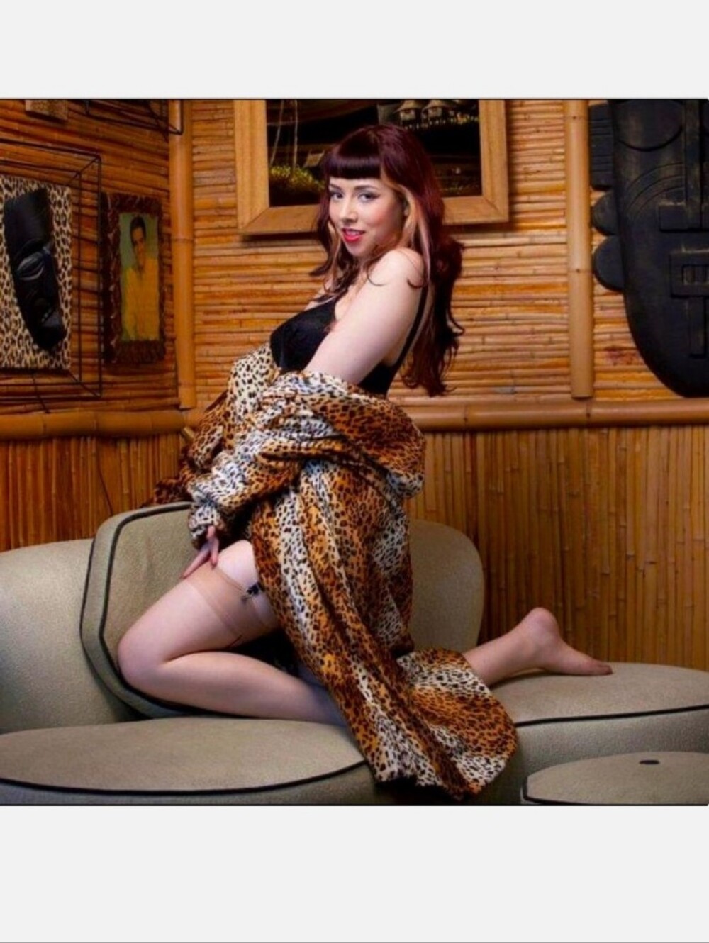 Pinup couture extremely rare leprard print car coat med/lg oversizedPinup girl